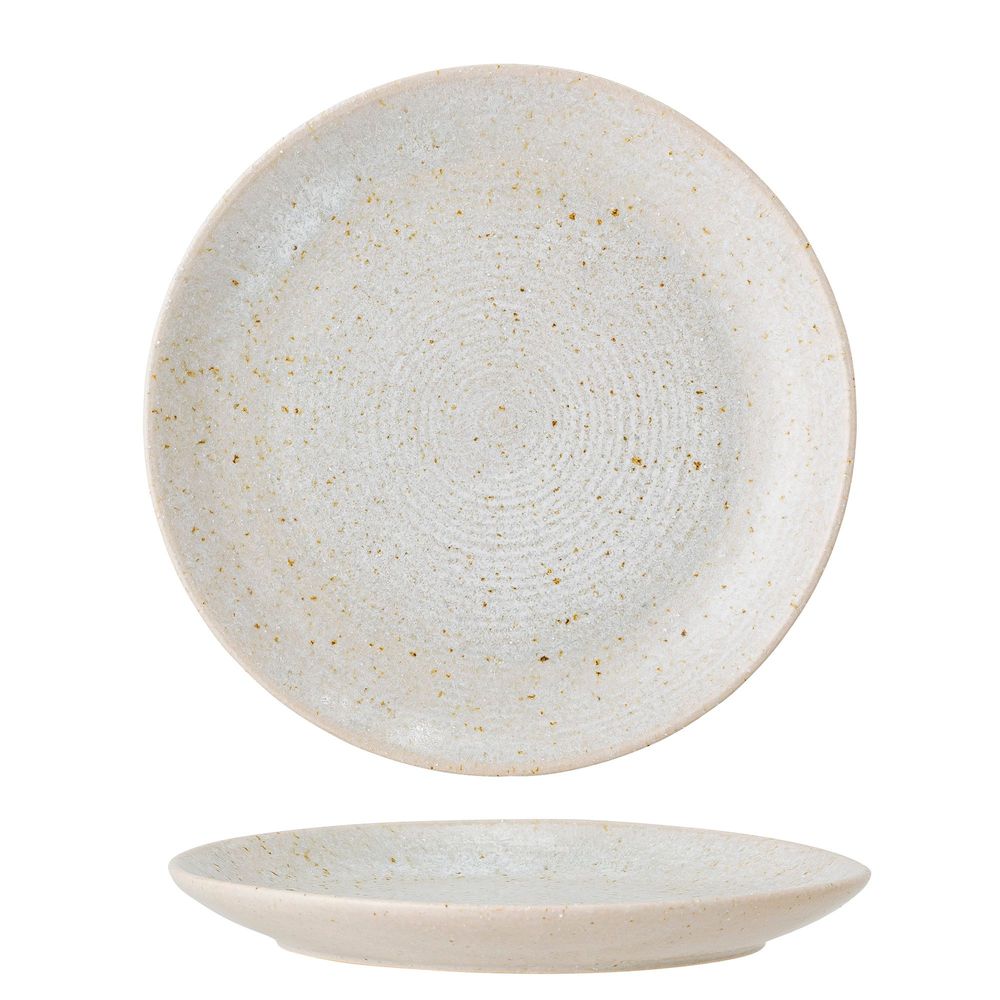 Everyday plates - Taupe Plate, Grey, Stoneware - BLOOMINGVILLE MULTIBRAND HOUSE