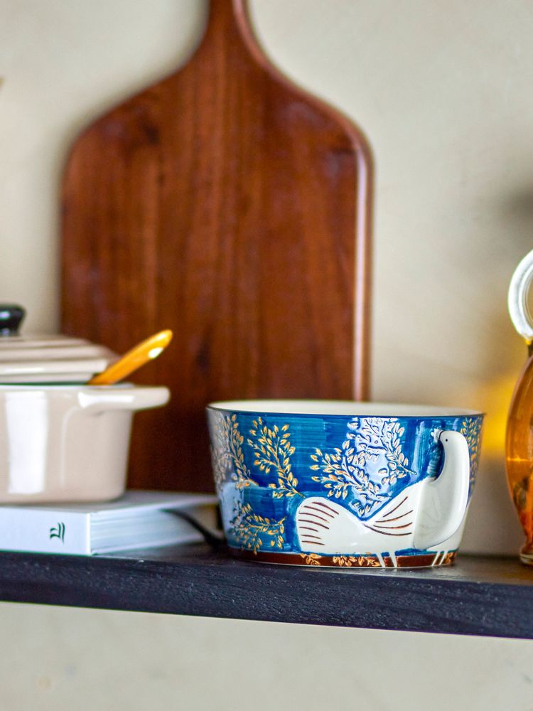 Bols - Hezha Bol, Blue, Grès - BLOOMINGVILLE MULTIBRAND HOUSE