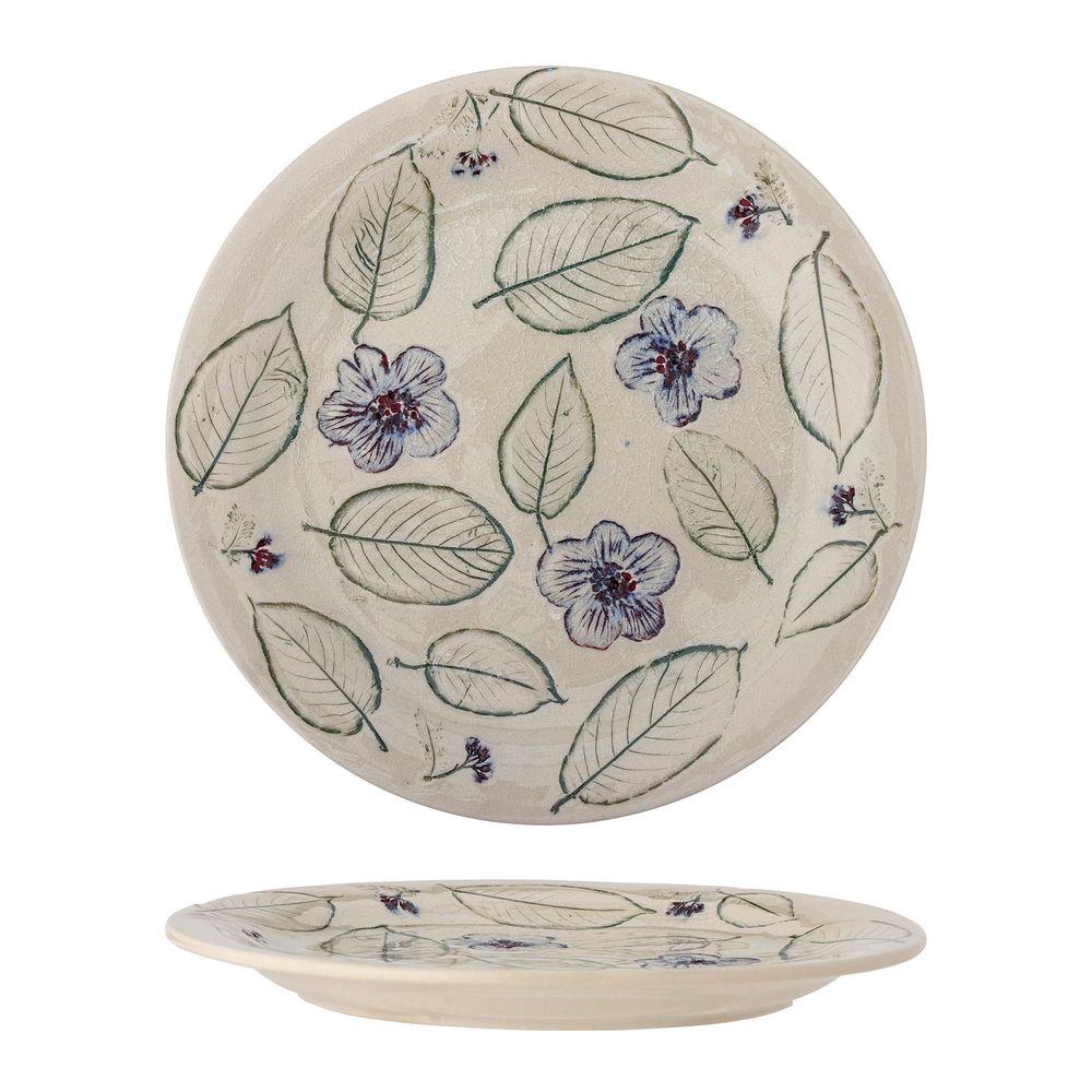 Trays - Marlem Tray, Green, Stoneware - CREATIVE COLLECTION