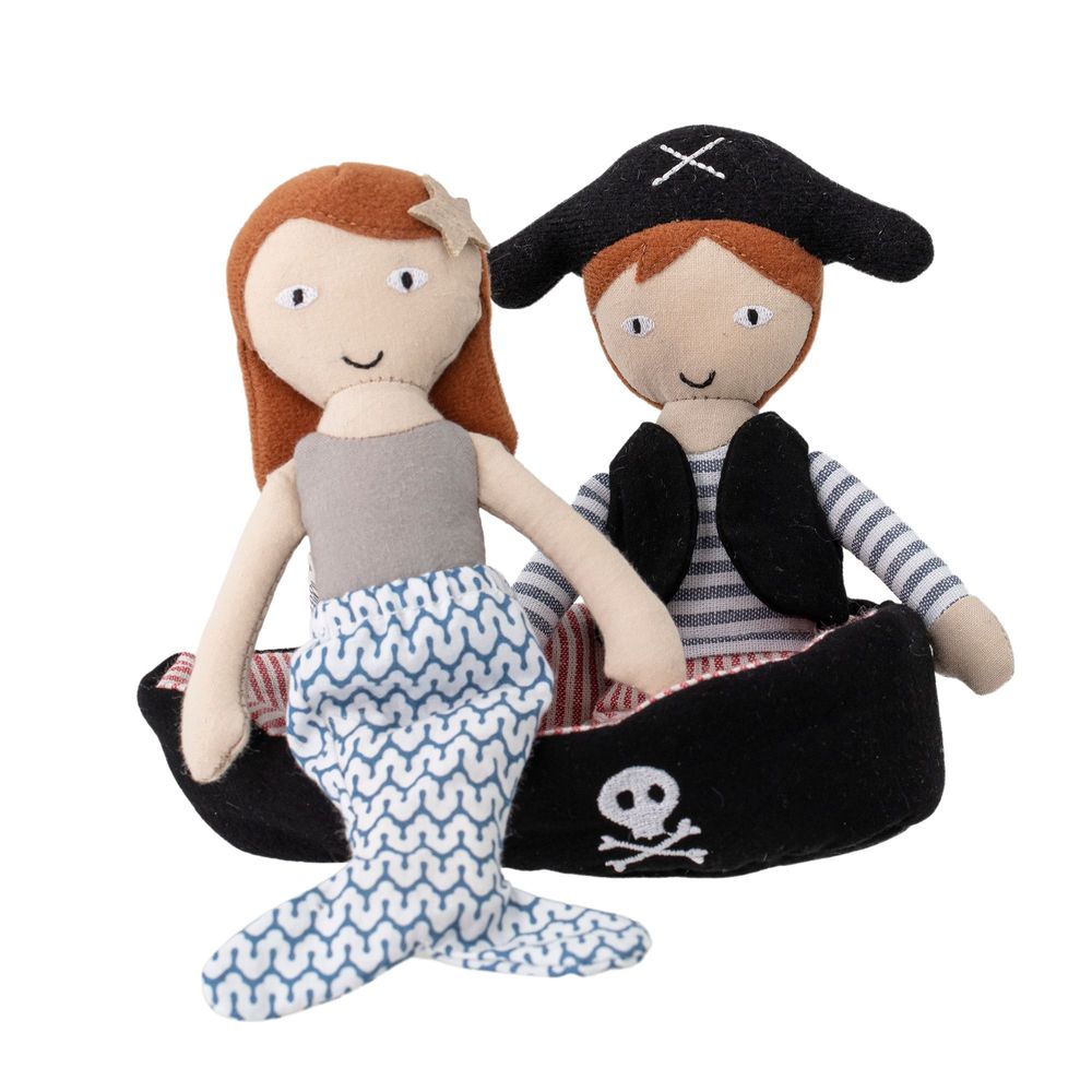Jouets enfants - Kate & Jonah Poupée, Blue, Coton Set of 3 - BLOOMINGVILLE MINI
