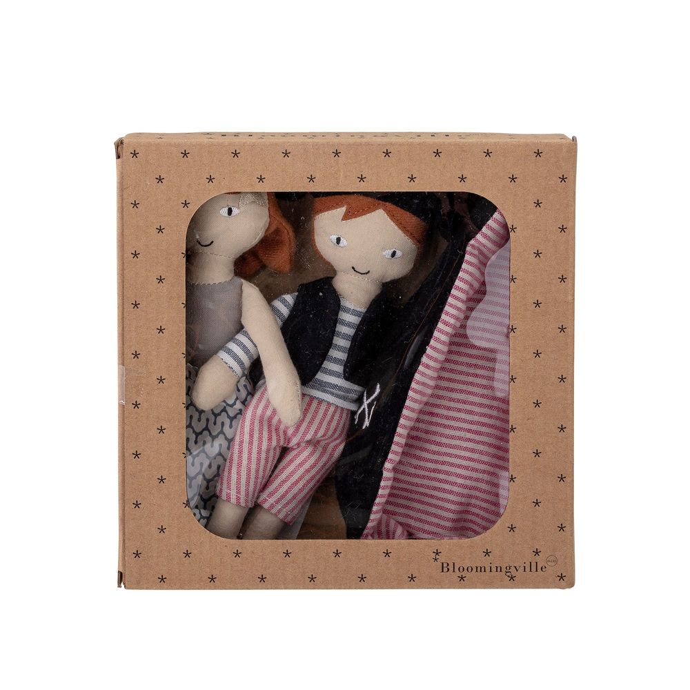 Jouets enfants - Kate & Jonah Poupée, Blue, Coton Set of 3 - BLOOMINGVILLE MINI