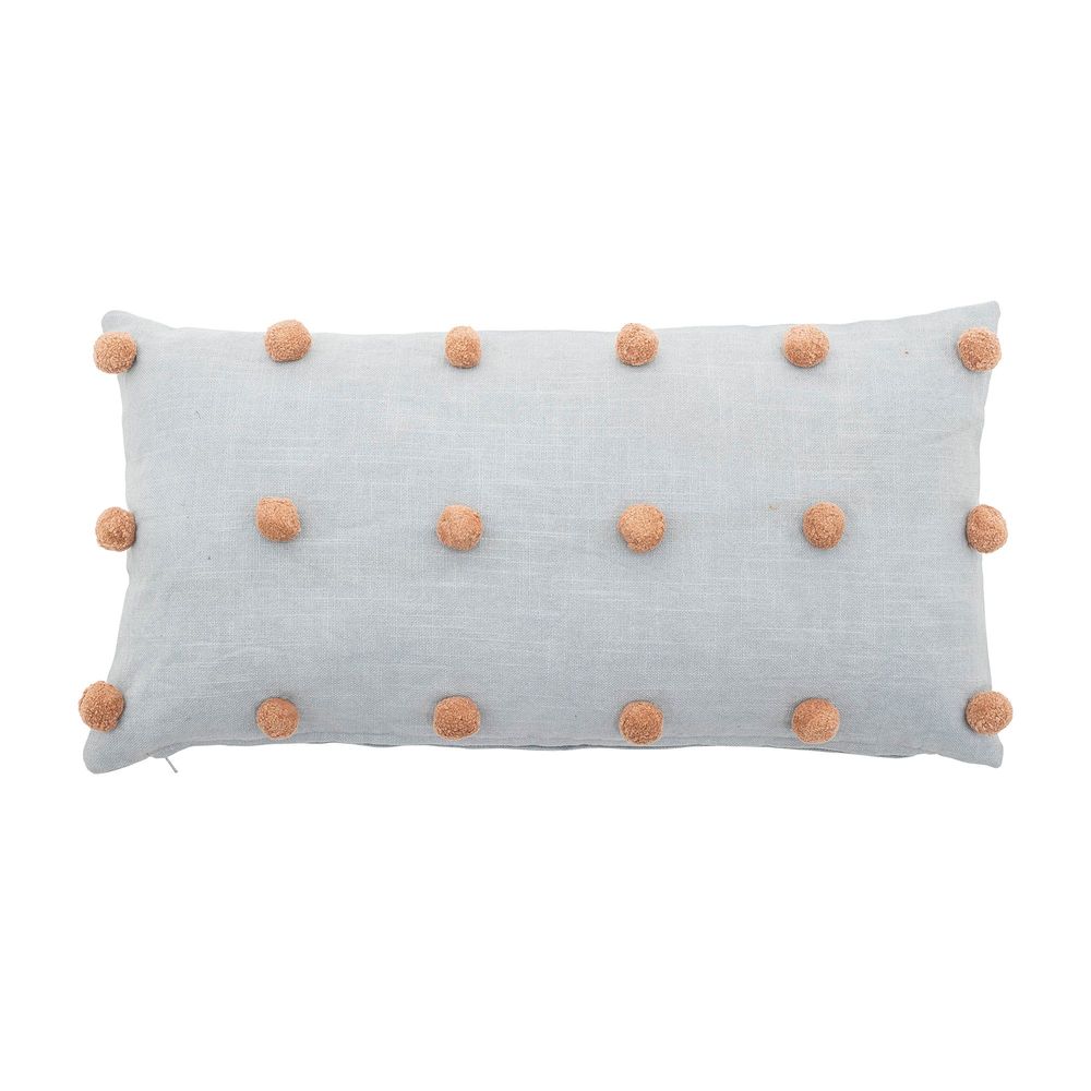 Cushions - Karla Cushion, Blue, Cotton - BLOOMINGVILLE MINI