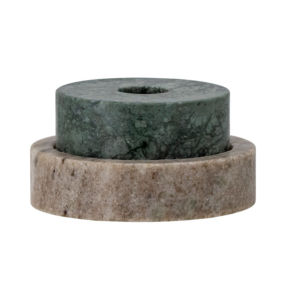 Bougeoirs et photophores - Dalin Photophore et bougeoir, Verte, Marbre - BLOOMINGVILLE MULTIBRAND HOUSE