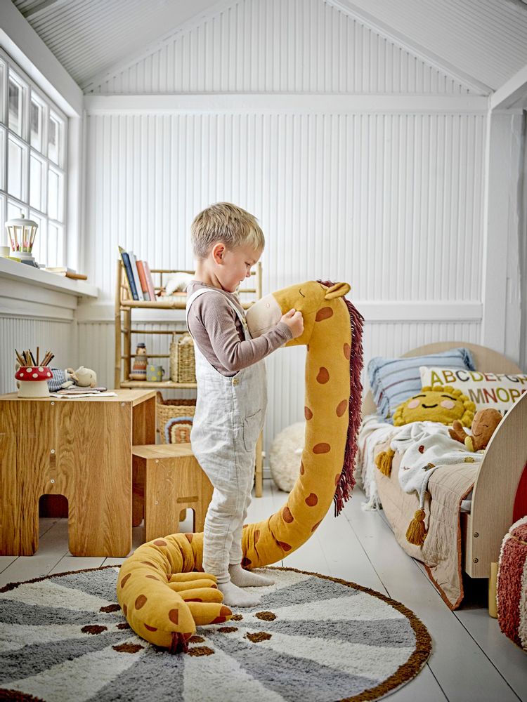 Jouets enfants - Ibber Jouet en peluche, Orange, Coton - BLOOMINGVILLE MINI