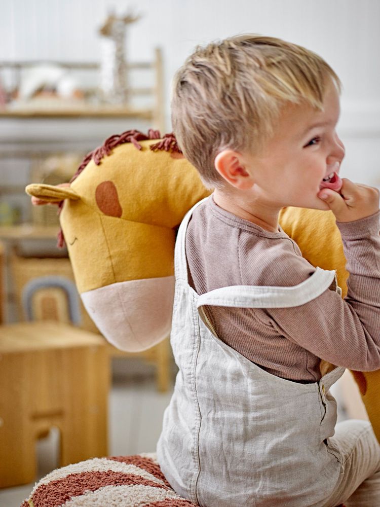 Jouets enfants - Ibber Jouet en peluche, Orange, Coton - BLOOMINGVILLE MINI