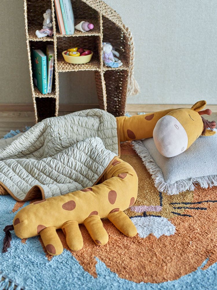 Jouets enfants - Ibber Jouet en peluche, Orange, Coton - BLOOMINGVILLE MINI