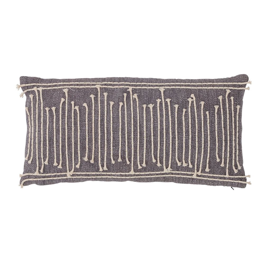 Coussins - Elona Coussin, Gris, Coton  - CREATIVE COLLECTION