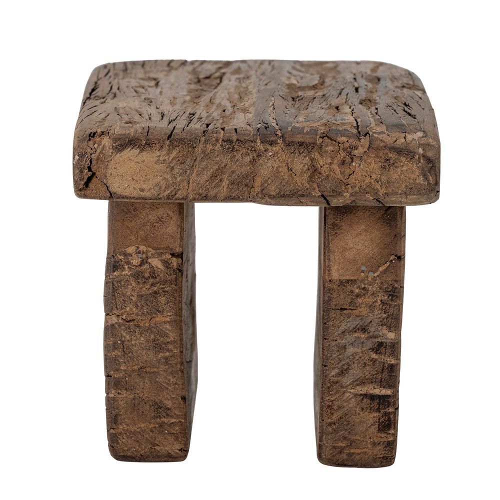Objets de décoration - Tamy Socle, Marron, Bois de récupération  - CREATIVE COLLECTION