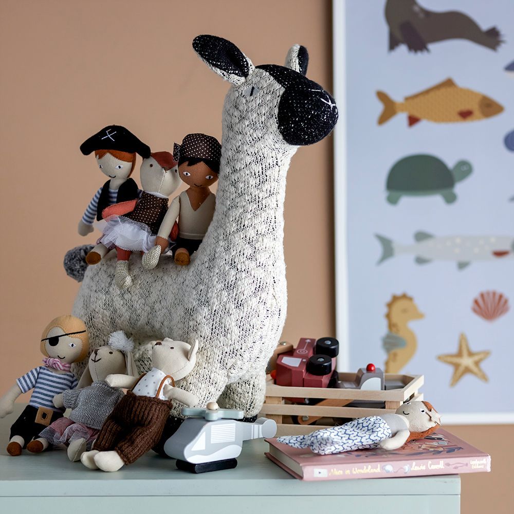Toys - Salha Soft toy, Nature, Cotton OEKO-TEX® - BLOOMINGVILLE MINI