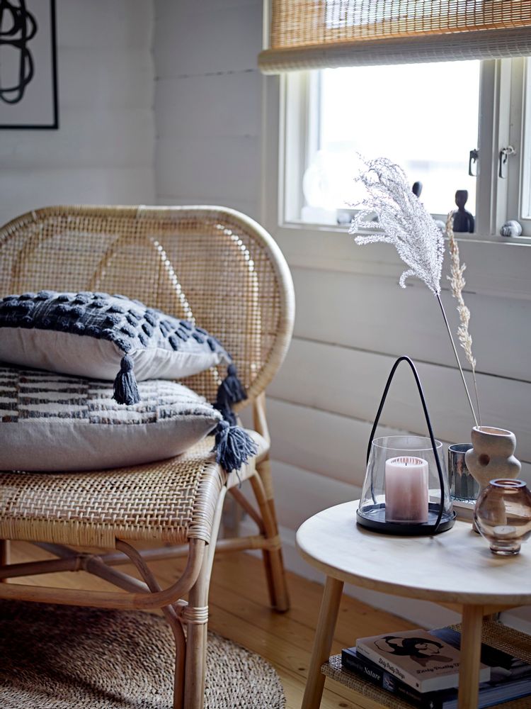 Coussins - Adiva Coussin, Gris, Coton - BLOOMINGVILLE MULTIBRAND HOUSE