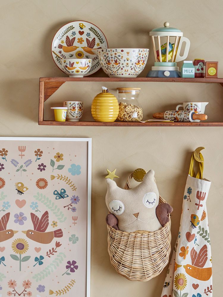 Assiettes au quotidien - Bryn Ensemble de vaisselle, Nature, Grès Set of 3 - BLOOMINGVILLE MINI