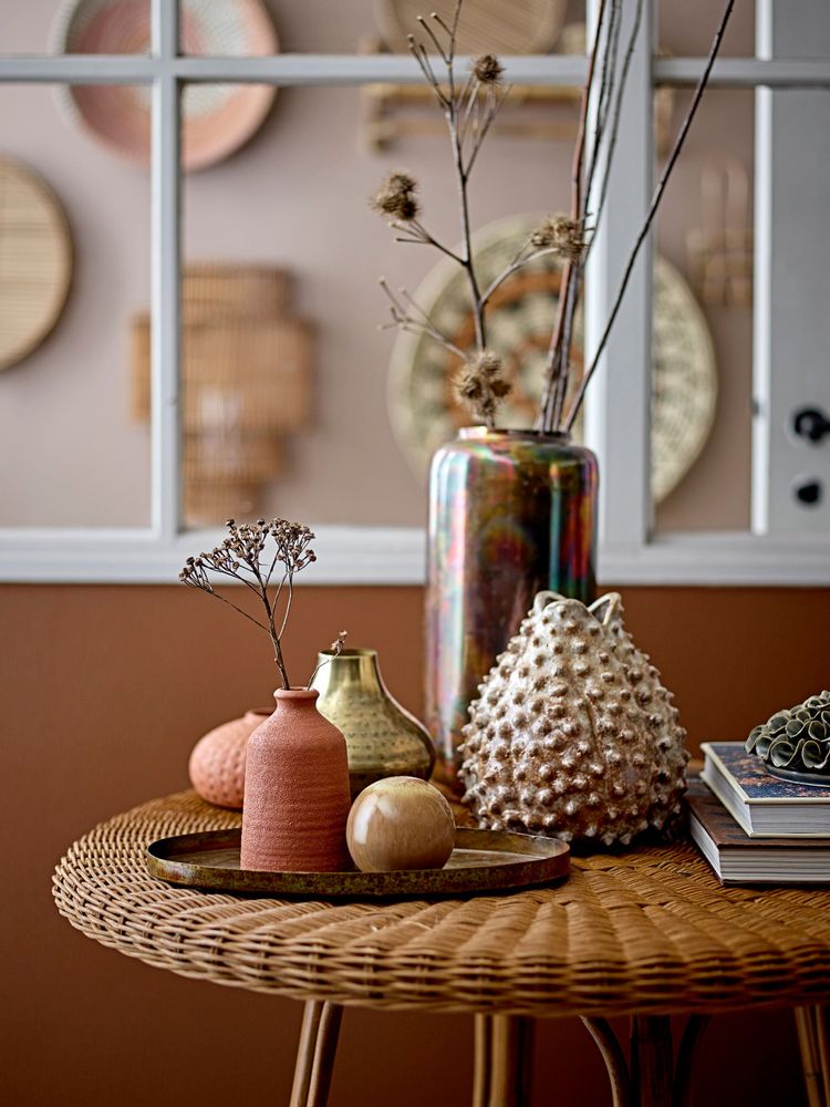 Vases - Saifaldin Vase, Brown, Stoneware - BLOOMINGVILLE MULTIBRAND HOUSE