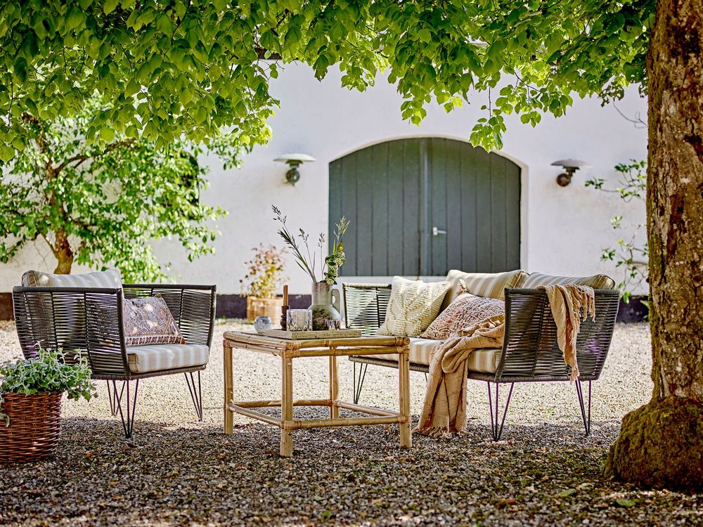 Coussins - Emalie Coussin, Marron, Coton - BLOOMINGVILLE MULTIBRAND HOUSE