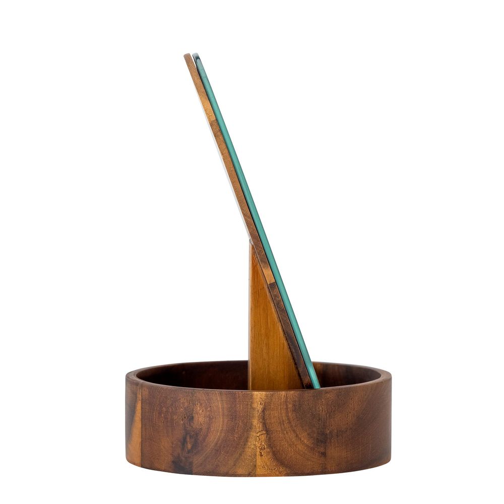 Mirrors - Rita Table Mirror, Brown, Acacia - BLOOMINGVILLE MULTIBRAND HOUSE