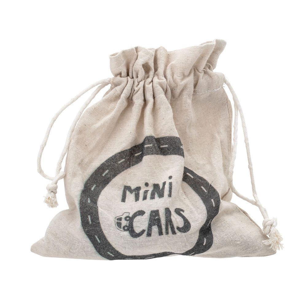 Jouets enfants - Avin Petite voiture, Gris, FSC®100%, MDF Set of 6 - BLOOMINGVILLE MINI