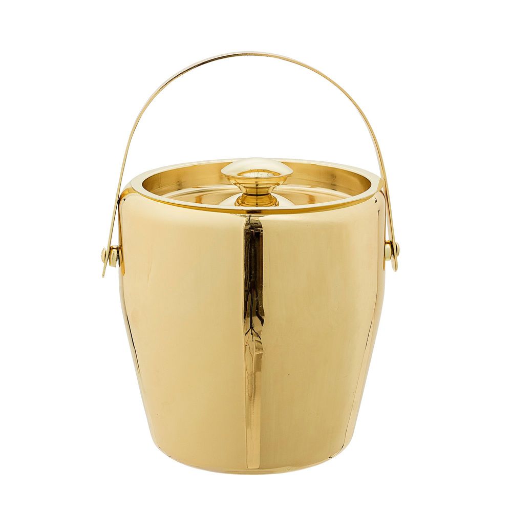 Wine accessories - Cocktail Ice Bucket, Gold, Stainless Steel - BLOOMINGVILLE MULTIBRAND HOUSE