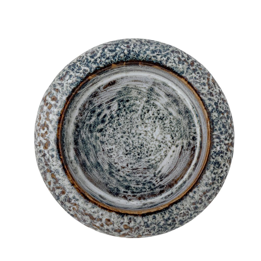 Candlesticks and candle holders - Oshin Candle Holder, Grey, Stoneware - BLOOMINGVILLE MULTIBRAND HOUSE