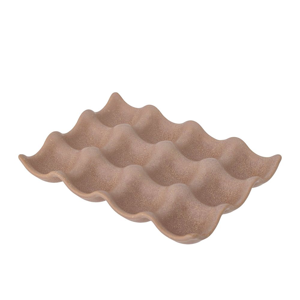 Plateaux - Lisanora Plateau pour les Üufs, Rose, Grès - BLOOMINGVILLE MULTIBRAND HOUSE
