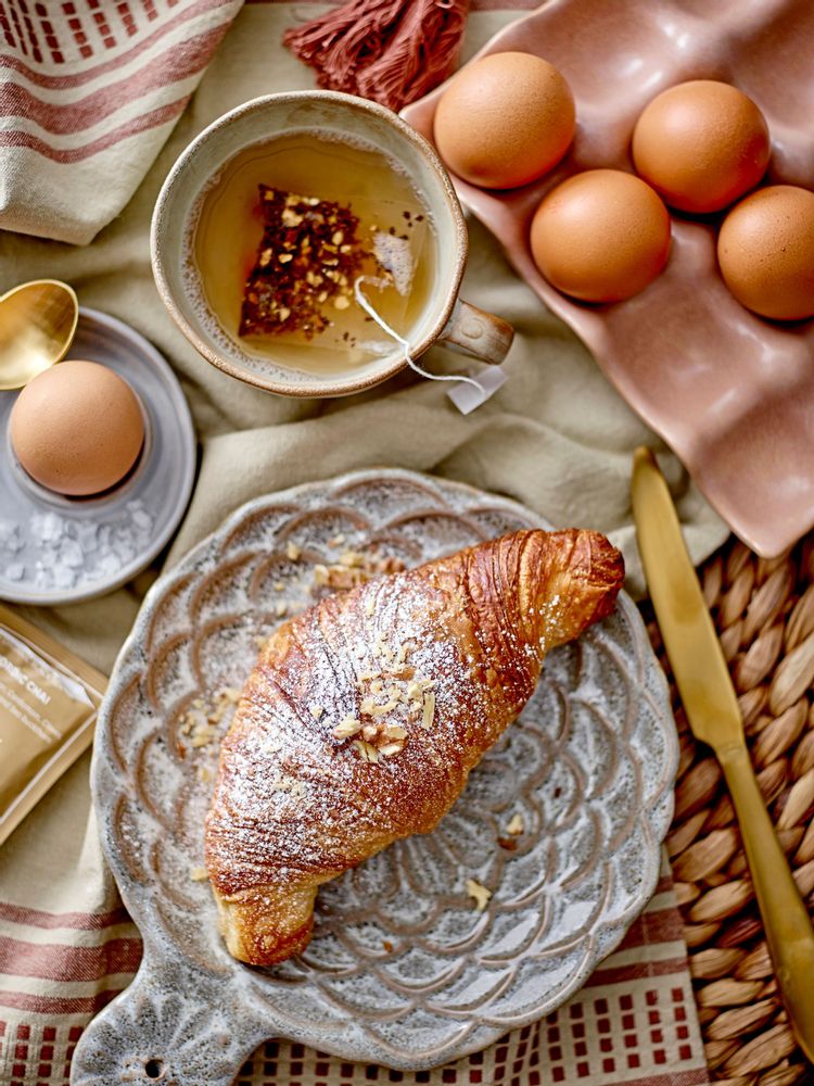 Plateaux - Lisanora Plateau pour les Üufs, Rose, Grès - BLOOMINGVILLE MULTIBRAND HOUSE