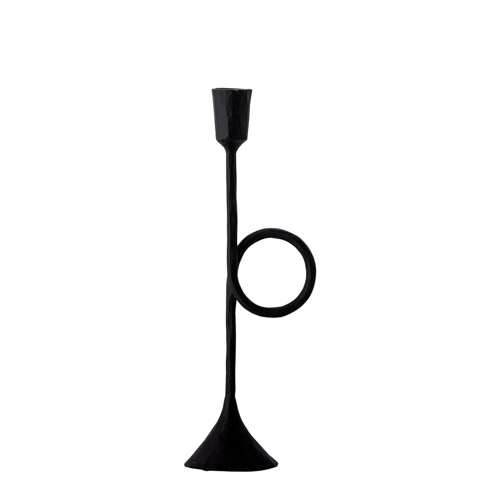 Bougeoirs et photophores  - Jada Bougeoir, Noir, Métal  - BLOOMINGVILLE MULTIBRAND HOUSE