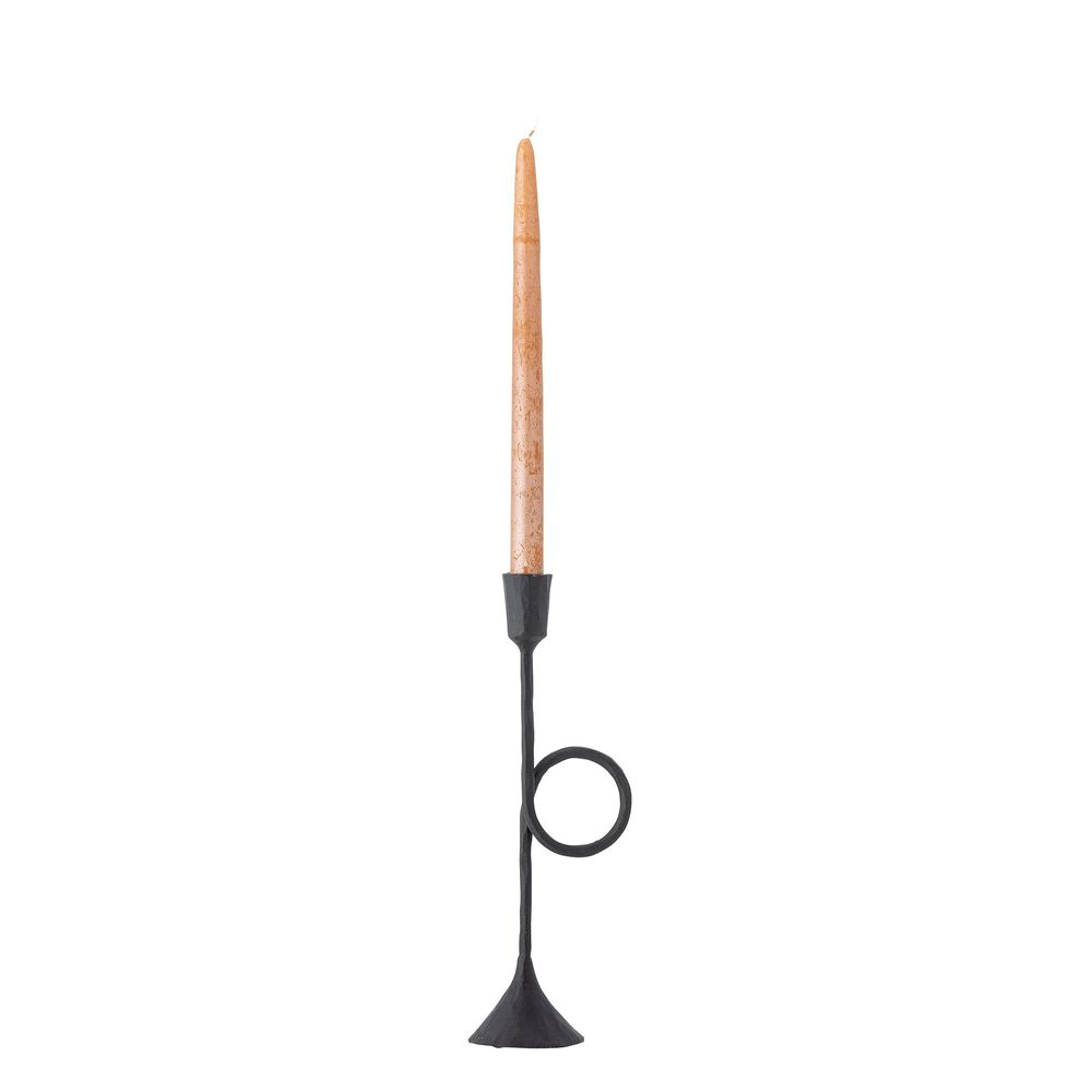 Bougeoirs et photophores  - Jada Bougeoir, Noir, Métal  - BLOOMINGVILLE MULTIBRAND HOUSE