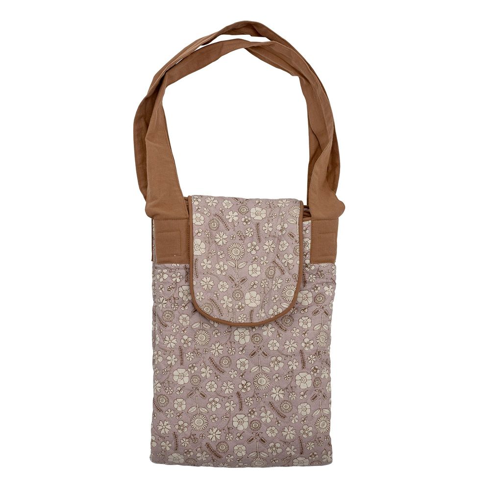 Accessoires pour puériculture - Thanne Matelas à langer, Marron, Coton - BLOOMINGVILLE MINI
