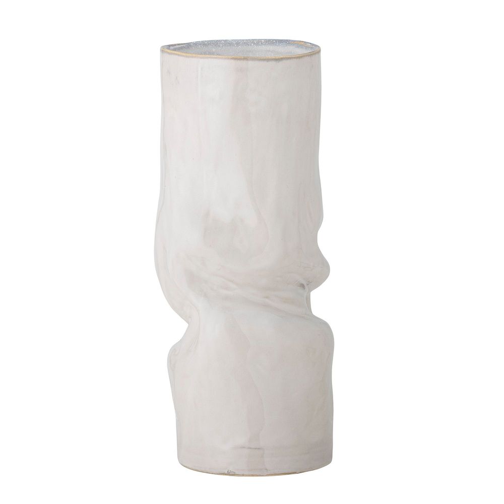 Vases - Araba Vase, Blanc, Grès - BLOOMINGVILLE MULTIBRAND HOUSE
