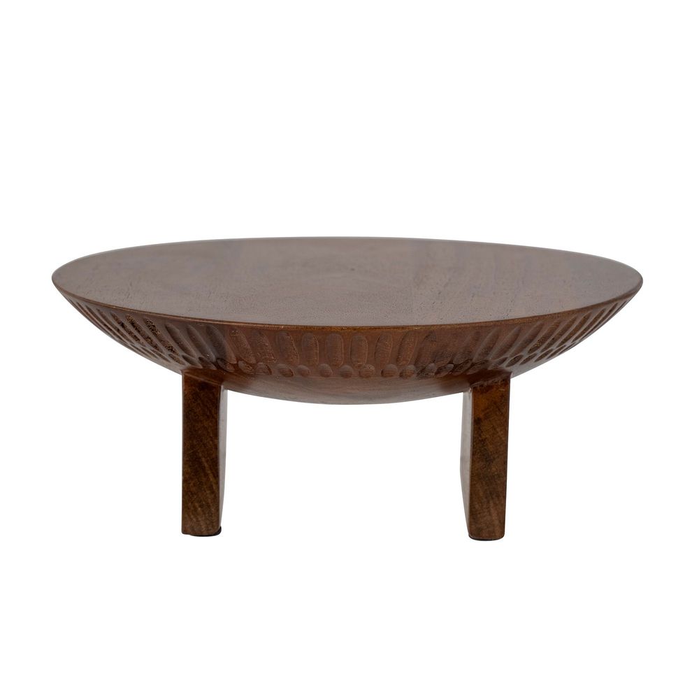 Trays - Miho Cake Tray, Brown, Mango - BLOOMINGVILLE MULTIBRAND HOUSE