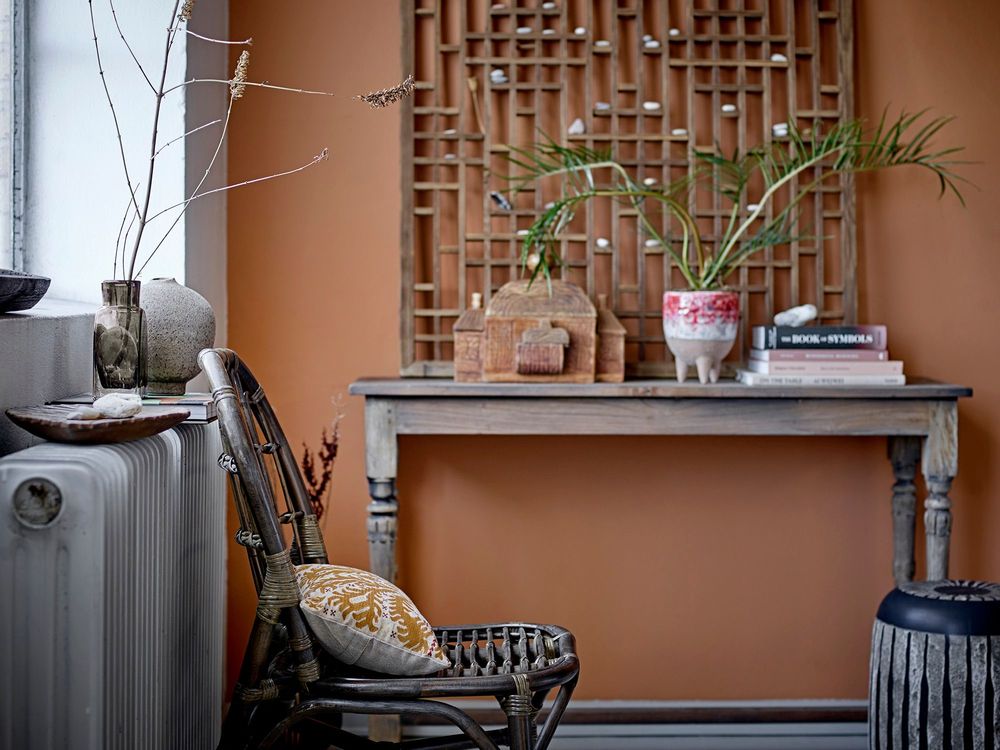 Boîtes de rangement  - Barin Boîte avec couvercle, Marron, Mango  - CREATIVE COLLECTION