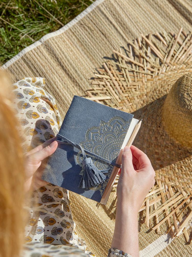 Aménagements pour bureau - Gamze Carnet, Blue, Daim - BLOOMINGVILLE MULTIBRAND HOUSE