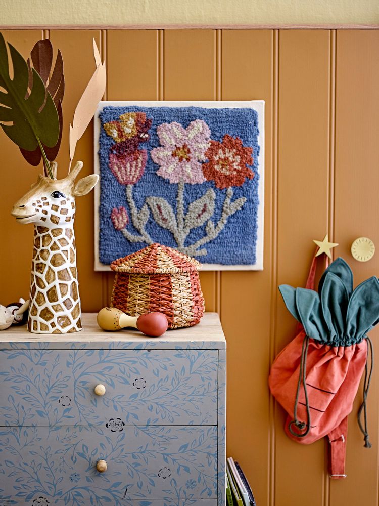 Bags and totes - Totte Bag, Orange, Linen - BLOOMINGVILLE MINI