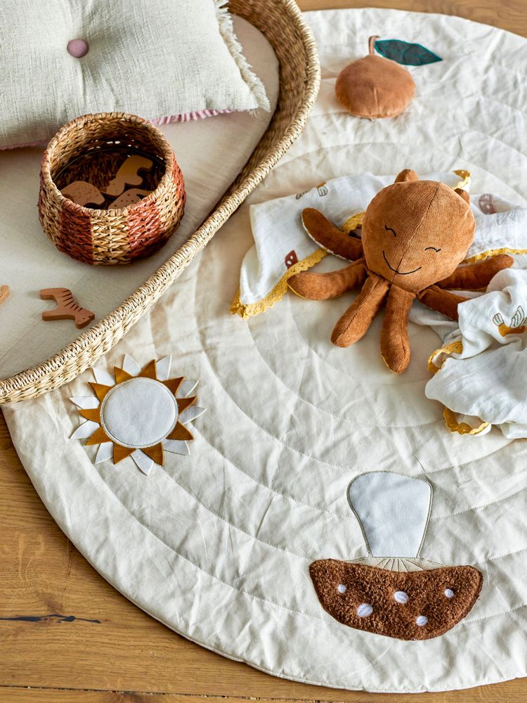 Accessoires pour puériculture - Agnes Couverture, Blanc, Coton - BLOOMINGVILLE MINI