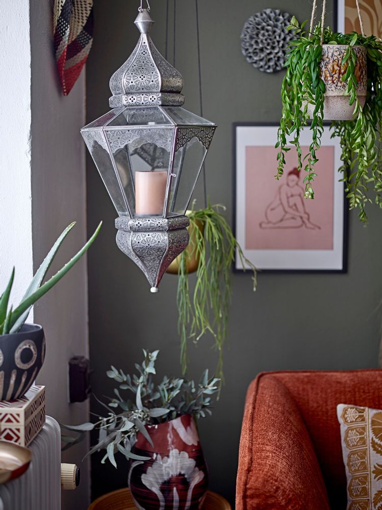Flower pots - Rezan Flowerpot, Hanging, Nature, Stoneware  - BLOOMINGVILLE MULTIBRAND HOUSE