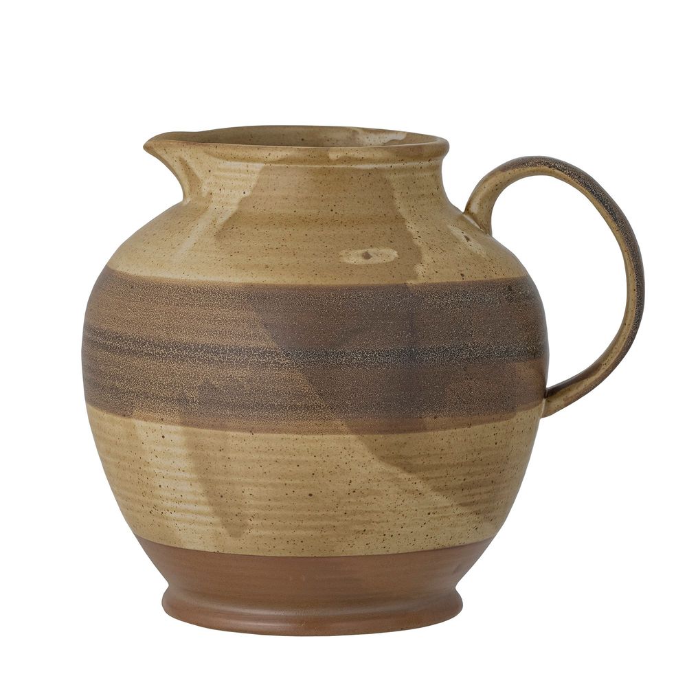 Carafes - Solange Jug, Nature, Stoneware  - BLOOMINGVILLE MULTIBRAND HOUSE