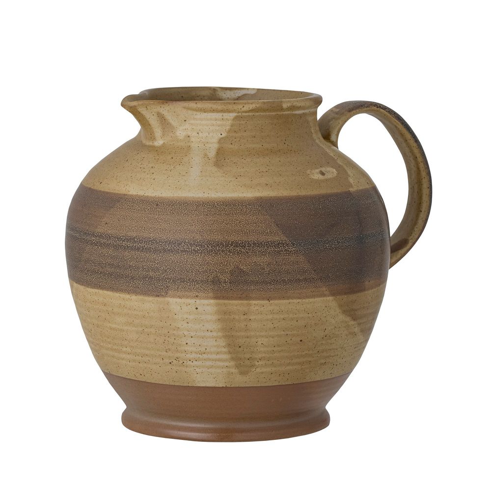 Carafes - Solange Jug, Nature, Stoneware  - BLOOMINGVILLE MULTIBRAND HOUSE