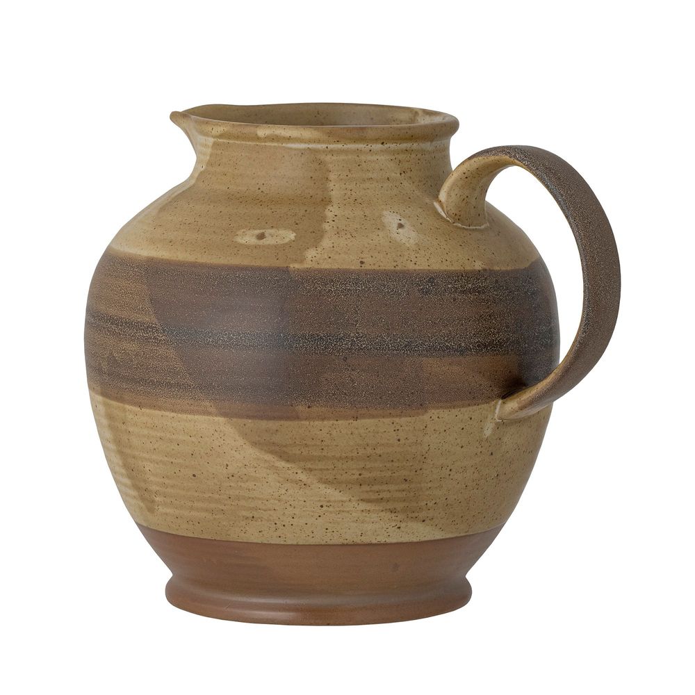 Carafes - Solange Jug, Nature, Stoneware  - BLOOMINGVILLE MULTIBRAND HOUSE