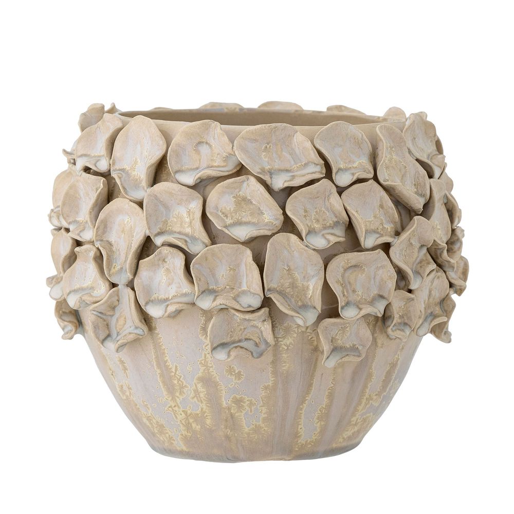 Pots de fleurs - Coral Pot de fleurs, Nature, Grès - CREATIVE COLLECTION