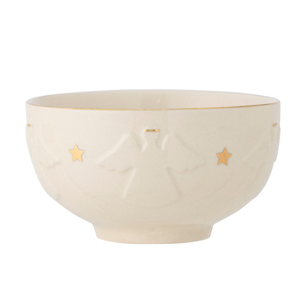 Bowls - Starry Bowl, White, Stoneware - BLOOMINGVILLE MULTIBRAND HOUSE