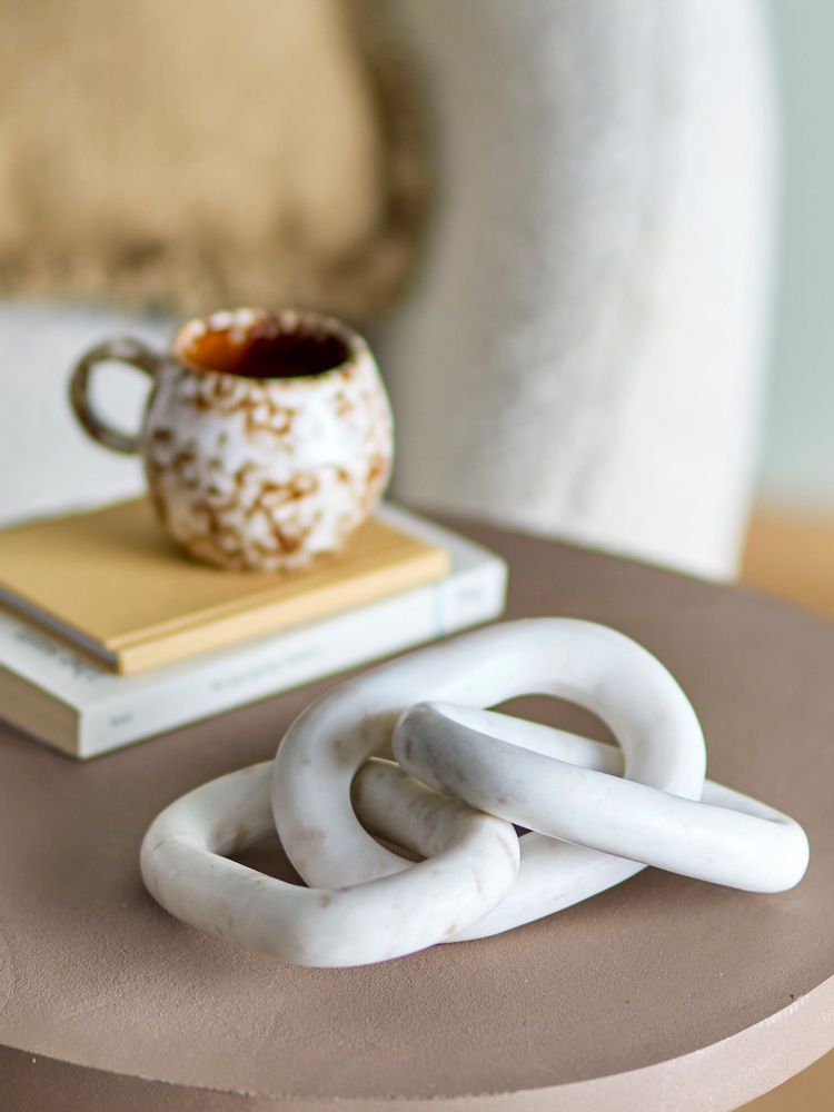 Decorative objects - Adee Deco, White, Marble - BLOOMINGVILLE MULTIBRAND HOUSE