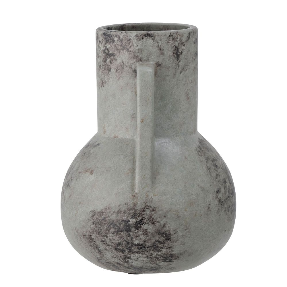 Vases - Tias Vase, Grey, Ceramic - BLOOMINGVILLE MULTIBRAND HOUSE