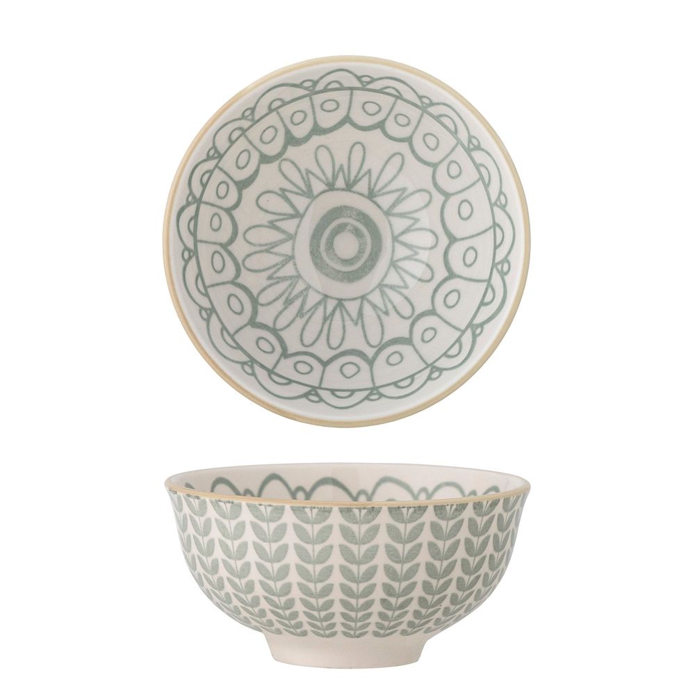 Bowls - Maple Bowl, Blue, Stoneware  - CREATIVE COLLECTION