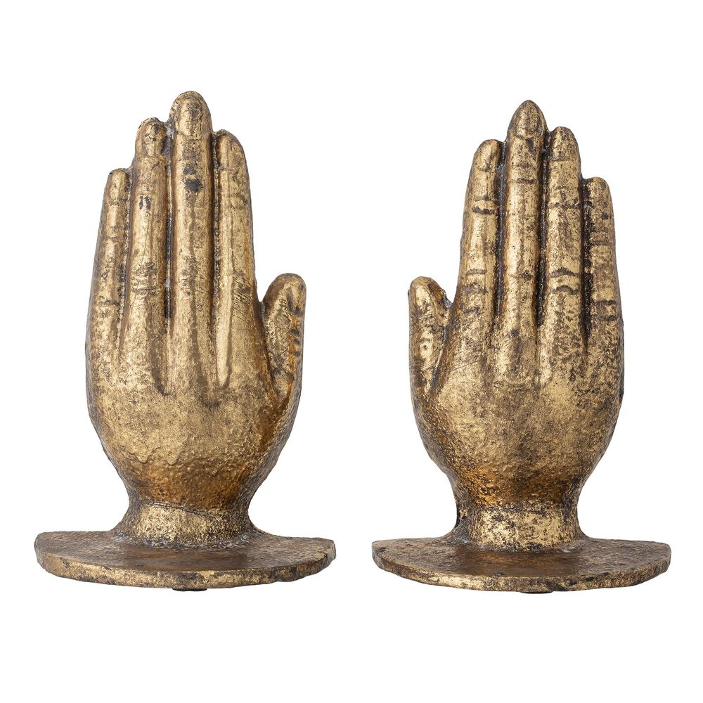 Objets de décoration - Anders Serre-livres, Brass, Métal Set of 2 - CREATIVE COLLECTION