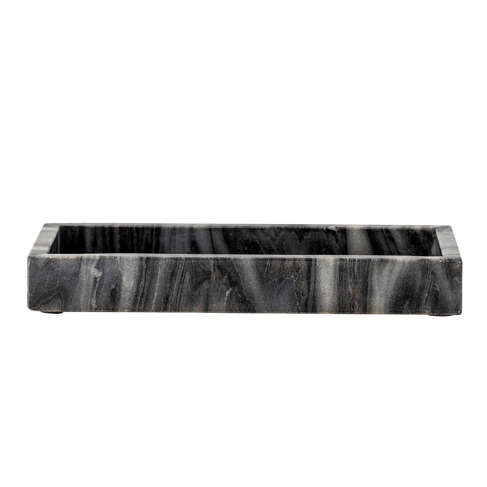 Plateaux - Feliza Plateau, Gris, Marbre - BLOOMINGVILLE MULTIBRAND HOUSE