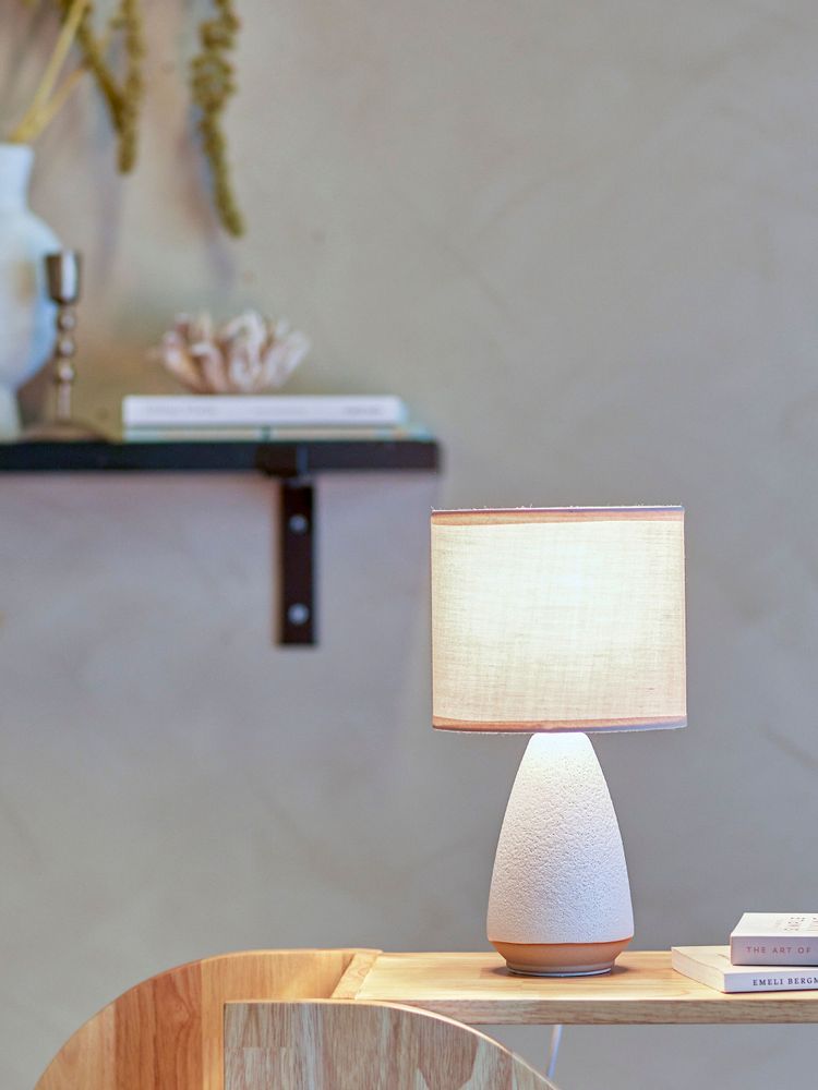 Lampes de table - Paprica Lampe de table, Blanc, Grès - BLOOMINGVILLE MULTIBRAND HOUSE