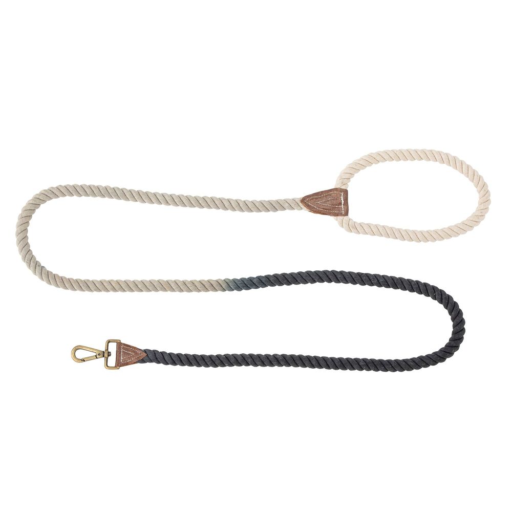 Accessoires animaux - Ceylan Laisse pour chien, Noir, Coton - BLOOMINGVILLE MULTIBRAND HOUSE
