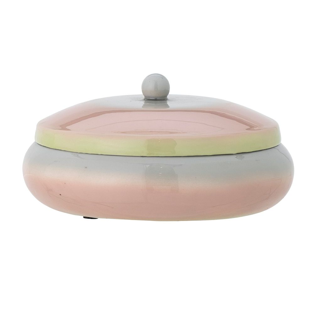 Boîtes de conservation - Peach Cruche avec couvercle , Rose, Métal  - BLOOMINGVILLE MULTIBRAND HOUSE