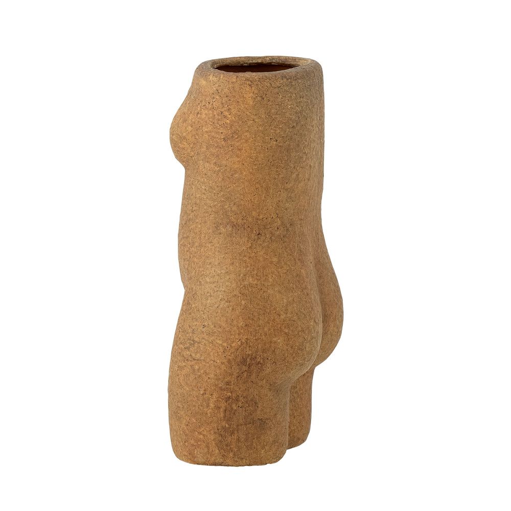 Vases - Emeli Deco Vase, Brown, Terracotta - BLOOMINGVILLE MULTIBRAND HOUSE