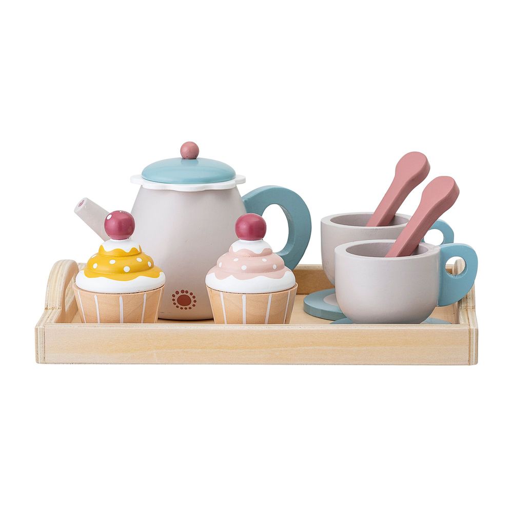 Jouets enfants - Gentrim Set de jeu, aliments, Gris, FSC®100% Contre-plaqué Set of 8 - BLOOMINGVILLE MINI