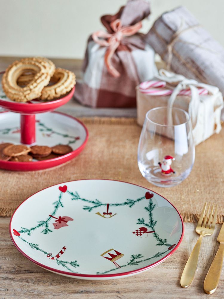 Everyday plates - Yule Plate, Nature, Stoneware  - BLOOMINGVILLE MULTIBRAND HOUSE