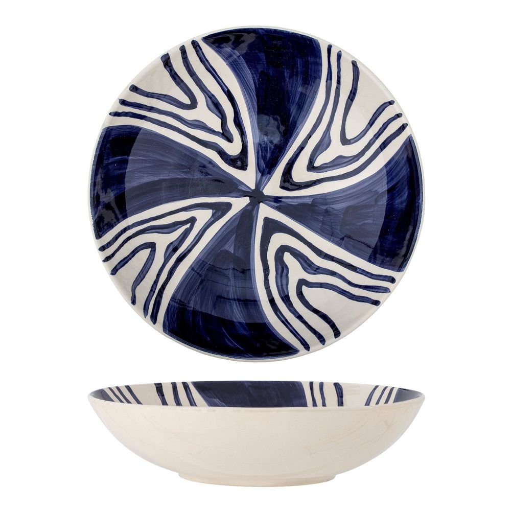 Bowls - Shama Bowl, Blue, Stoneware  - BLOOMINGVILLE MULTIBRAND HOUSE
